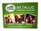 Set of 8 Metallic Multi-Surface Acrylic Craft Paint, Great for indoor/outdoor use and great for all surfaces including Paper, Canvas, Wood, Metal, Plaster, Plastic, Fabric, Glass, and Ceramics!